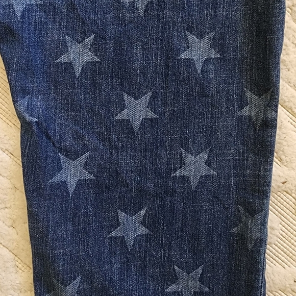 STAR  Patterned Blue Jeans - Picture 14 of 15